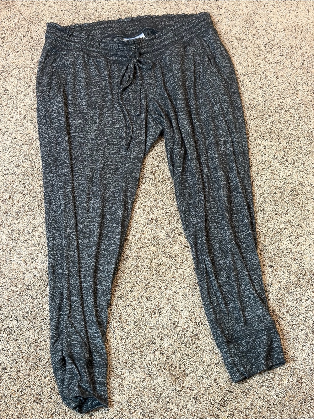 Motherhood Maternity Charcoal Marled Lounge Pants